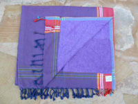 Kikoi towel purple - 03