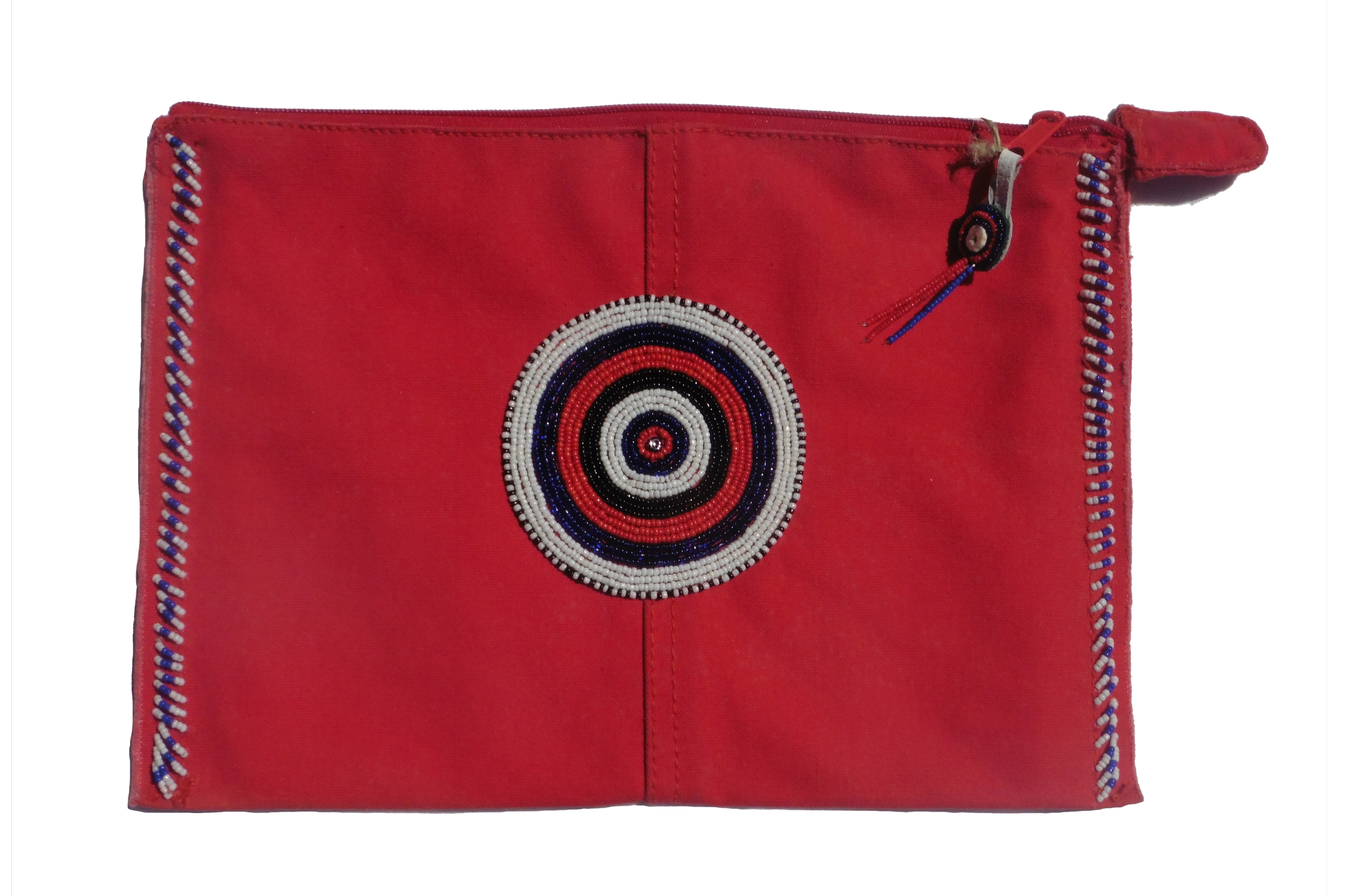 Ipad Canvas bag - red-01