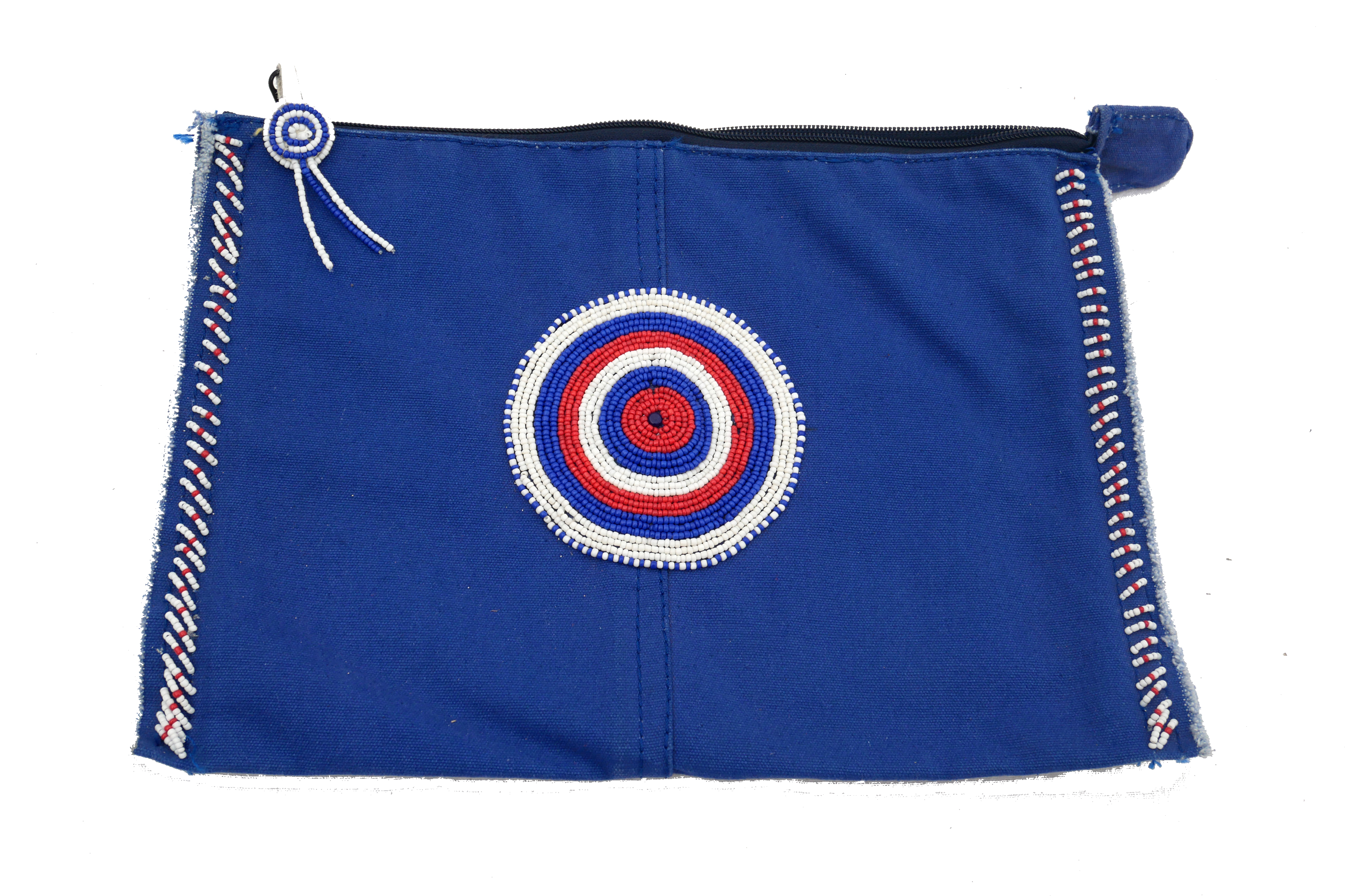 Ipad Canvas bag - royal blue-01
