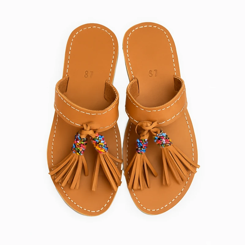 Giriama Tan Sandal