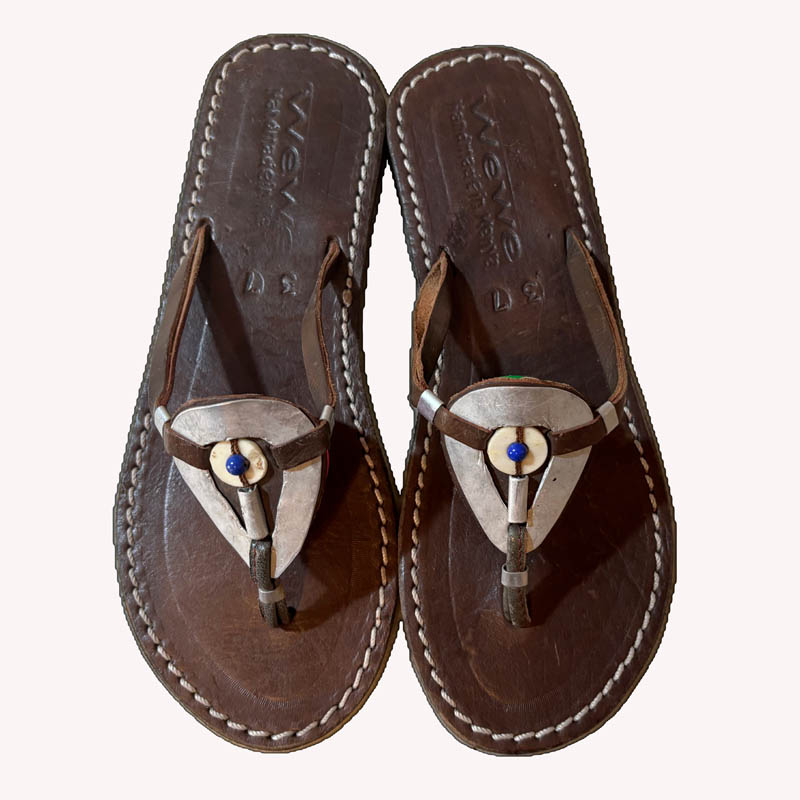 Luo Brown Pink Sandal