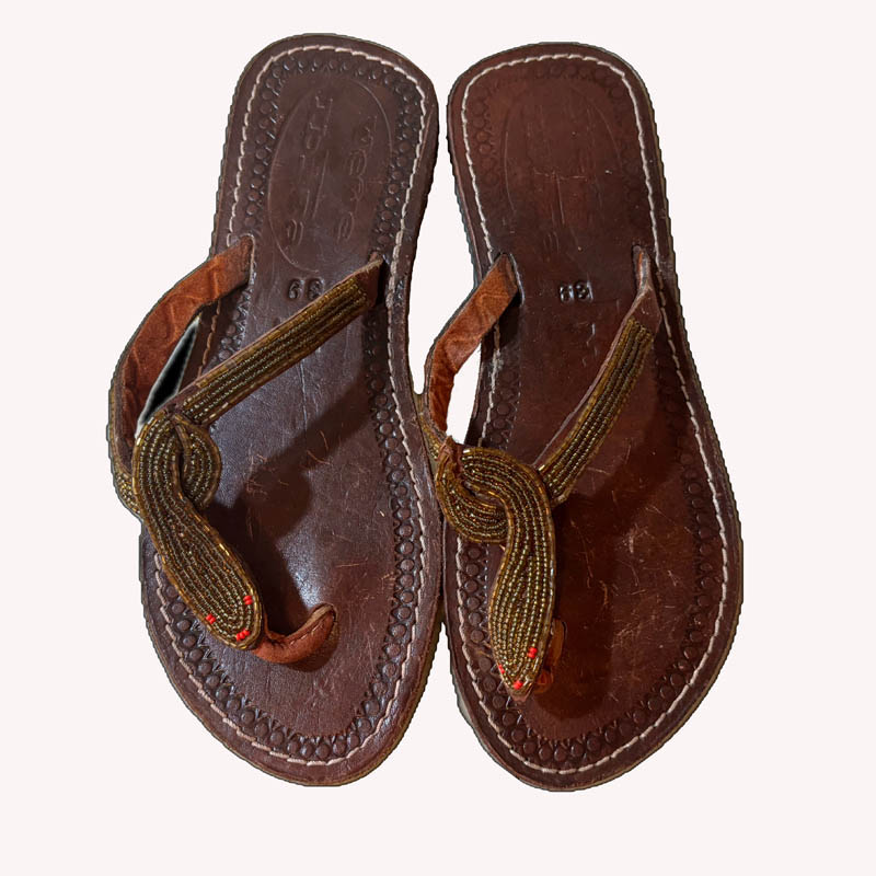 Nyoka Gold Sandal
